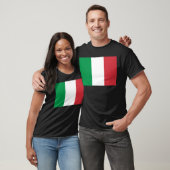 Vlag van Italië T-shirt (Unisex)