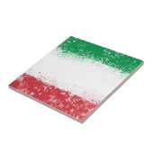 Vlag van Italië Tegeltje (Zijkant)