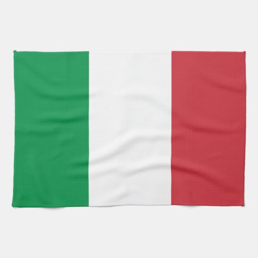 Vlag van Italië Theedoek (Horizontaal)