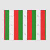 Vlag van Italië Tissuepapier (Voorkant)