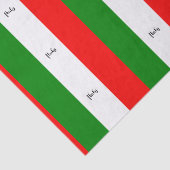 Vlag van Italië Tissuepapier (Detail)