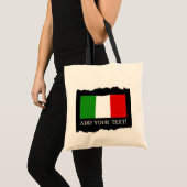 Vlag van Italië Tote Bag (Voorkant (product))