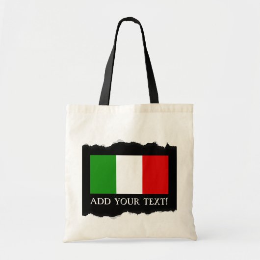 Vlag van Italië Tote Bag (Voorkant)