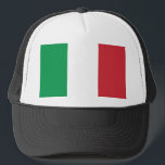 Vlag van Italië Trucker Hat Pet<br><div class="desc">Vlag van Italië Trucker Hat</div>