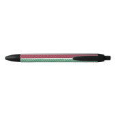 Vlag van Italië Zwarte Inkt Pen (Achterkant)