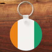 Vlag van Ivoorkust - Drapeau de la Côte d'Ivoire Sleutelhanger (Voorkant)