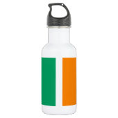 Vlag van Ivoorkust - Drapeau de la Côte d'Ivoire Waterfles (Achterkant)