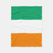 Vlag van Ivoorkust Fleece Deken (Voorkant)