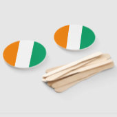 Vlag van Ivoorkust Handwaaier (Niet-gemonteerd)