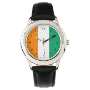 Vlag van Ivoorkust Horloge