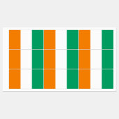Vlag van Ivoorkust Labels (Vel)