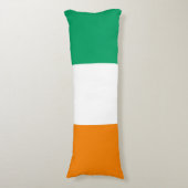 Vlag van Ivoorkust Lichaamskussen (Voorkant Verticaal)