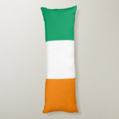 Vlag van Ivoorkust Lichaamskussen (Achterkant (Verticaal))