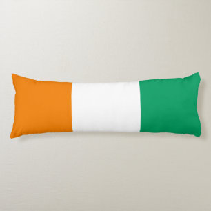 Vlag van Ivoorkust Lichaamskussen