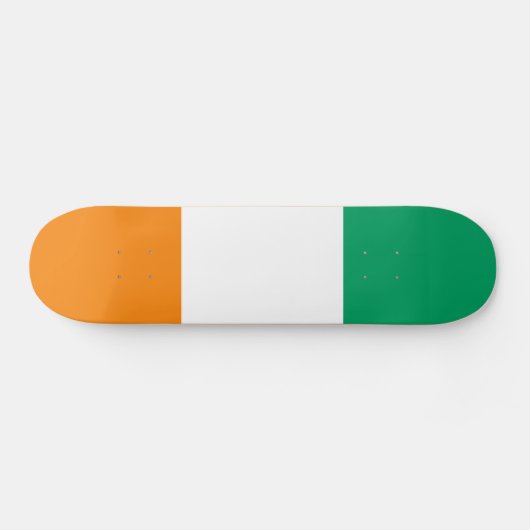 Vlag van Ivoorkust Persoonlijk Skateboard (Horizontaal)
