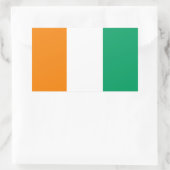 Vlag van Ivoorkust Rechthoekige Sticker (Tas)