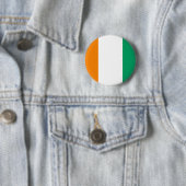 Vlag van Ivoorkust Ronde Button 5,7 Cm (In situ)