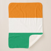Vlag van Ivoorkust Sherpa Deken (Voorkant)