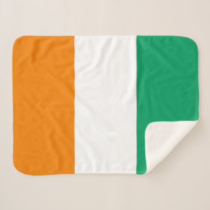 Vlag van Ivoorkust Sherpa Deken