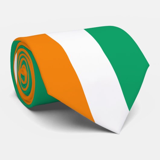 Vlag van Ivoorkust Stropdas (Opgerold)