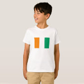 Vlag van Ivoorkust T-shirt (Voorkant volledig)