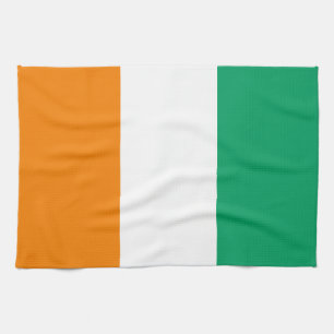 Vlag van Ivoorkust Theedoek