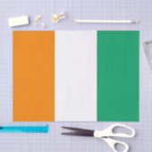 Vlag van Ivoorkust Tissuepapier (Craft)