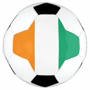 Vlag van Ivoorkust Voetbal