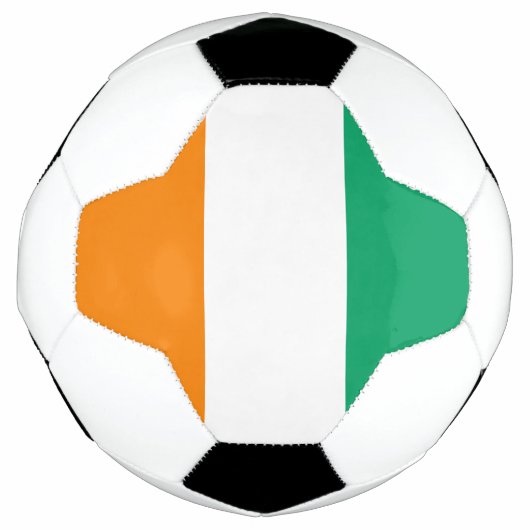 Vlag van Ivoorkust Voetbal (Voorkant)