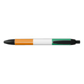 Vlag van Ivoorkust Zwarte Inkt Pen (Achterkant)