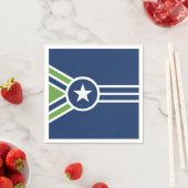 Vlag van Jackson, Tennessee Servet (Insitu)