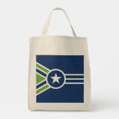 Vlag van Jackson, Tennessee Tote Bag (Achterkant)