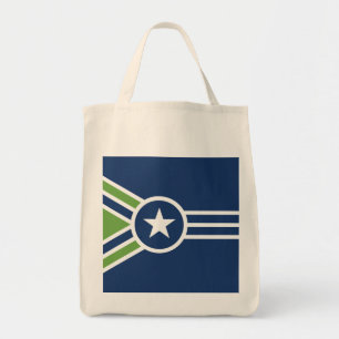 Vlag van Jackson, Tennessee Tote Bag