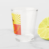 vlag van Jacksonville Shot Glas (Rechts)