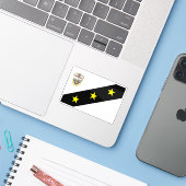 Vlag van Jagüey Grande, Cuba Sticker (Laptop met iPhone)