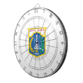 Vlag van Jakarta (Indonesische hoofdstad) Dartbord (Voorkant Rechts)