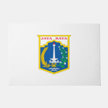 Vlag van Jakarta (Indonesische hoofdstad)