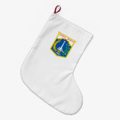 Vlag van Jakarta (Indonesische hoofdstad) Grote Kerstsok (Voorkant (Hangend))