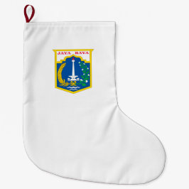 Vlag van Jakarta (Indonesische hoofdstad) Grote Kerstsok