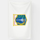 Vlag van Jakarta (Indonesische hoofdstad) Spandoek (Verticaal)