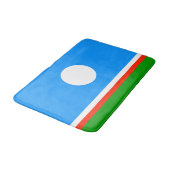 Vlag van Jakoetië Badmat (Gekanteld)