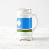 Vlag van Jakoetië Bierpul (Voorkant rechts)