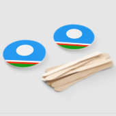 Vlag van Jakoetië Handwaaier (Niet-gemonteerd)