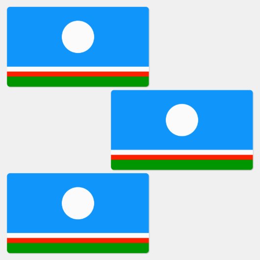 Vlag van Jakoetië Labels (Groep)