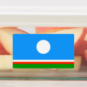 Vlag van Jakoetië Labels (Aangebracht)