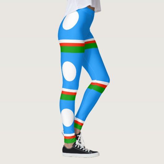 Vlag van Jakoetië Leggings (Rechts)