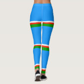 Vlag van Jakoetië Leggings (Achterkant)