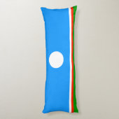 Vlag van Jakoetië Lichaamskussen (Achterkant (Verticaal))