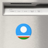 Vlag van Jakoetië Magneet (Insitu (Vaatwasser))