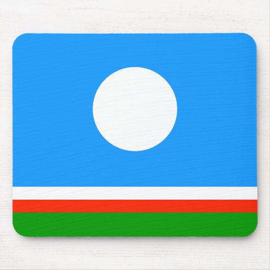 Vlag van Jakoetië Muismat (Voorkant)